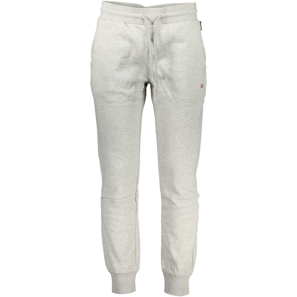 Gray Cotton Men's Sweatpants - ventzia