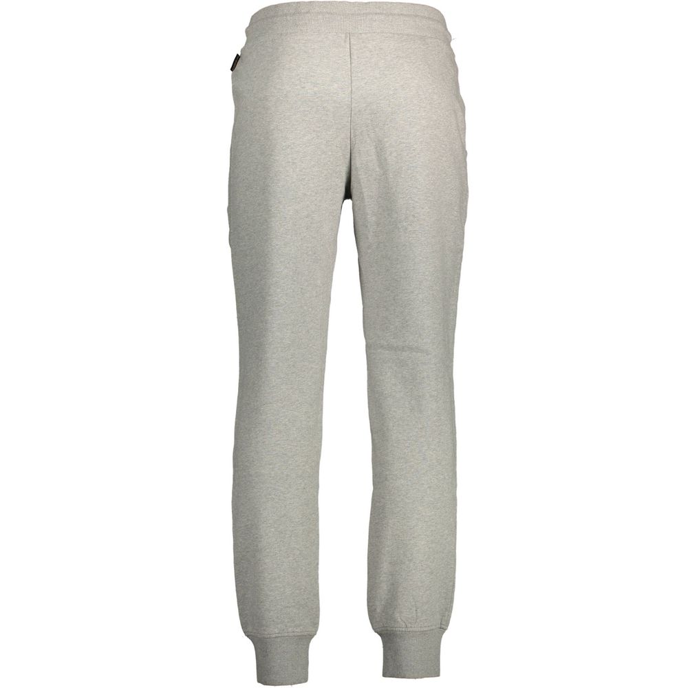 Gray Cotton Men's Sweatpants - ventzia