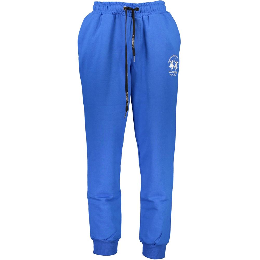 Blue Cotton Men's Sweatpant - ventzia