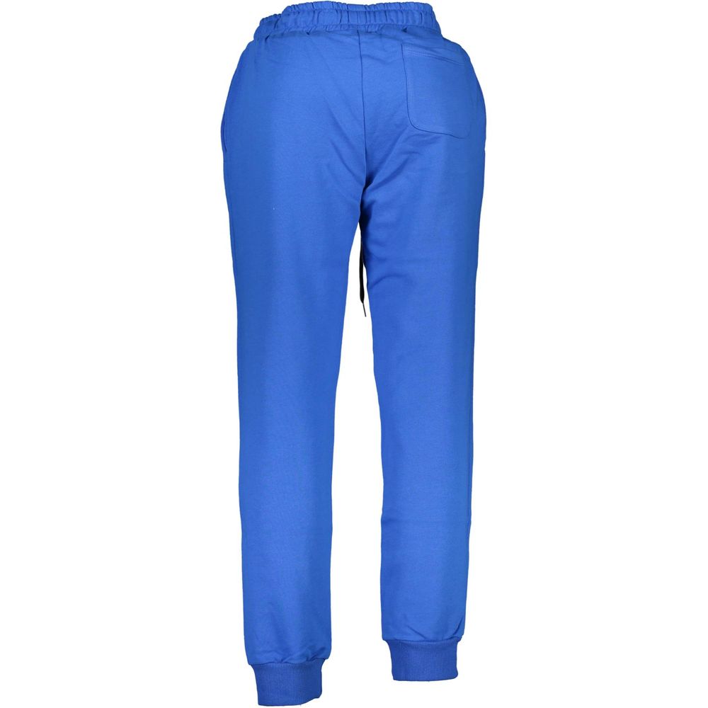 Blue Cotton Men's Sweatpant - ventzia