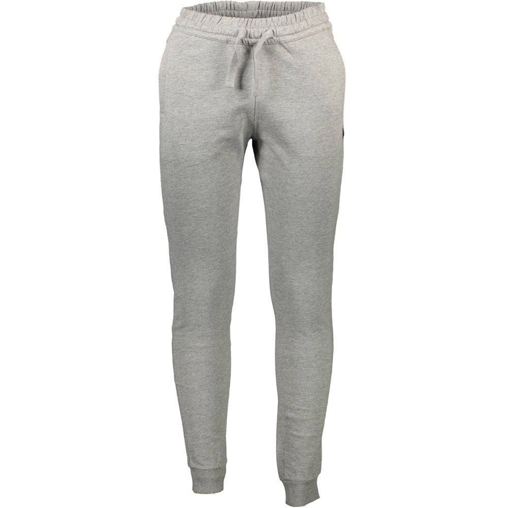 Gray Cotton Men's Trouser