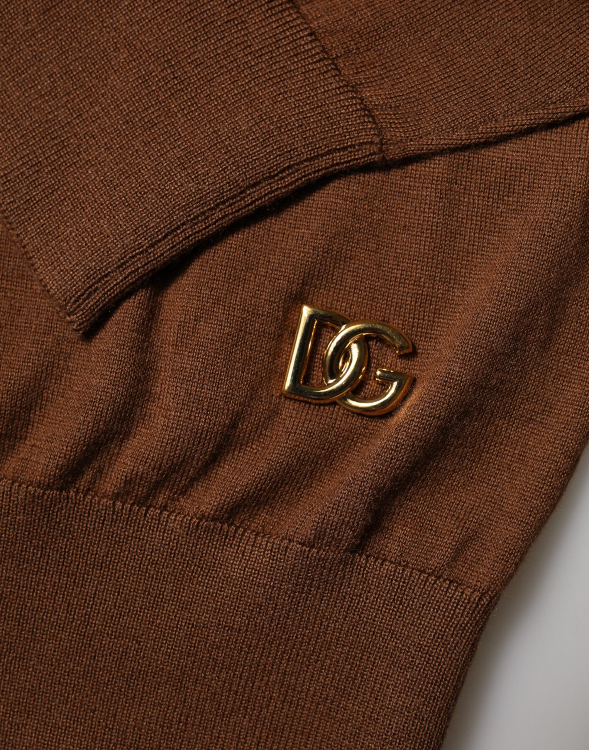 Brown Cashmere Turtle Neck Pullover Sweater - ventzia