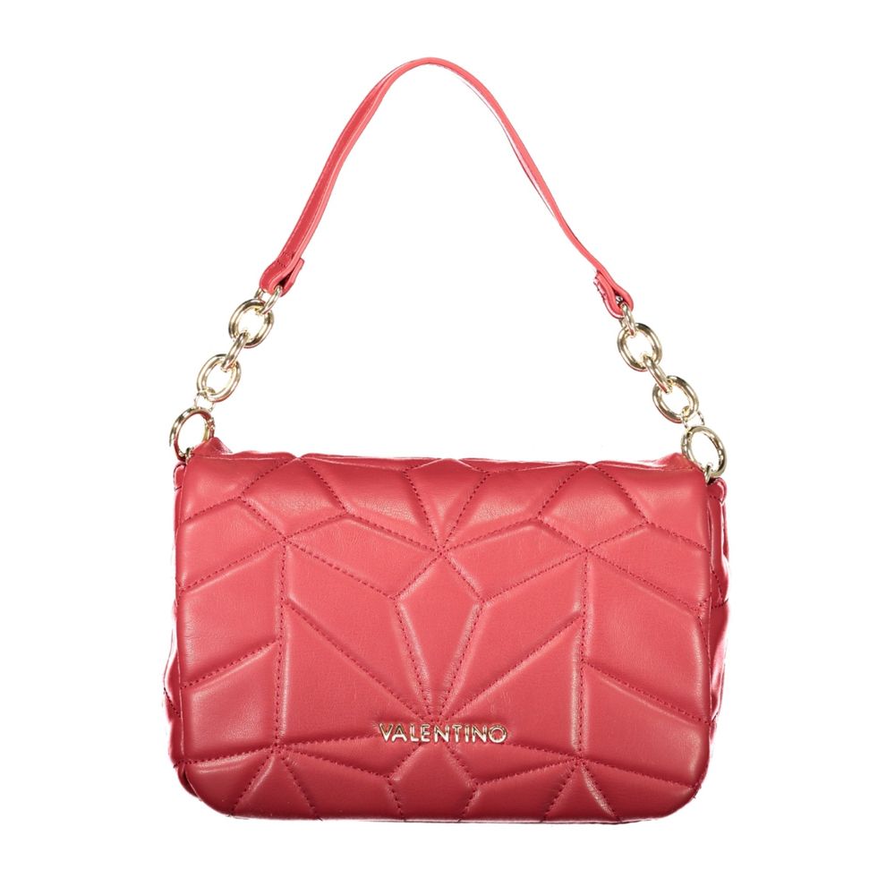 Rosso Polyurethane Women Shoulder Bag - ventzia