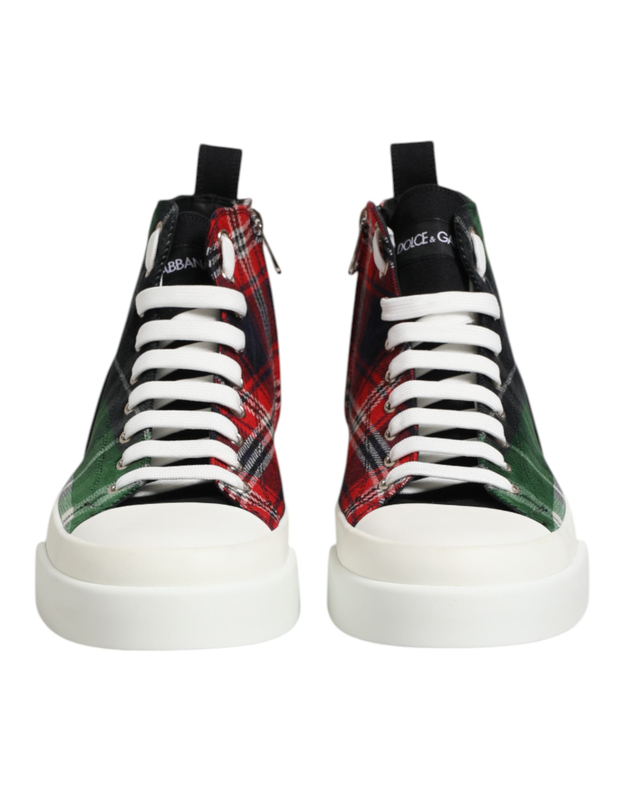 Multicolor Cotton High Top Men Sneakers Shoes - ventzia