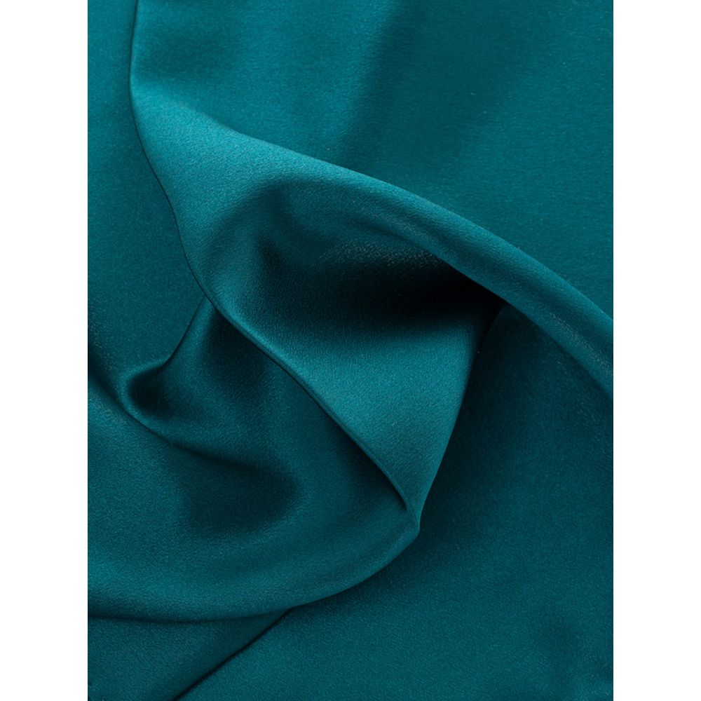 Green Silk Pocket Square - ventzia