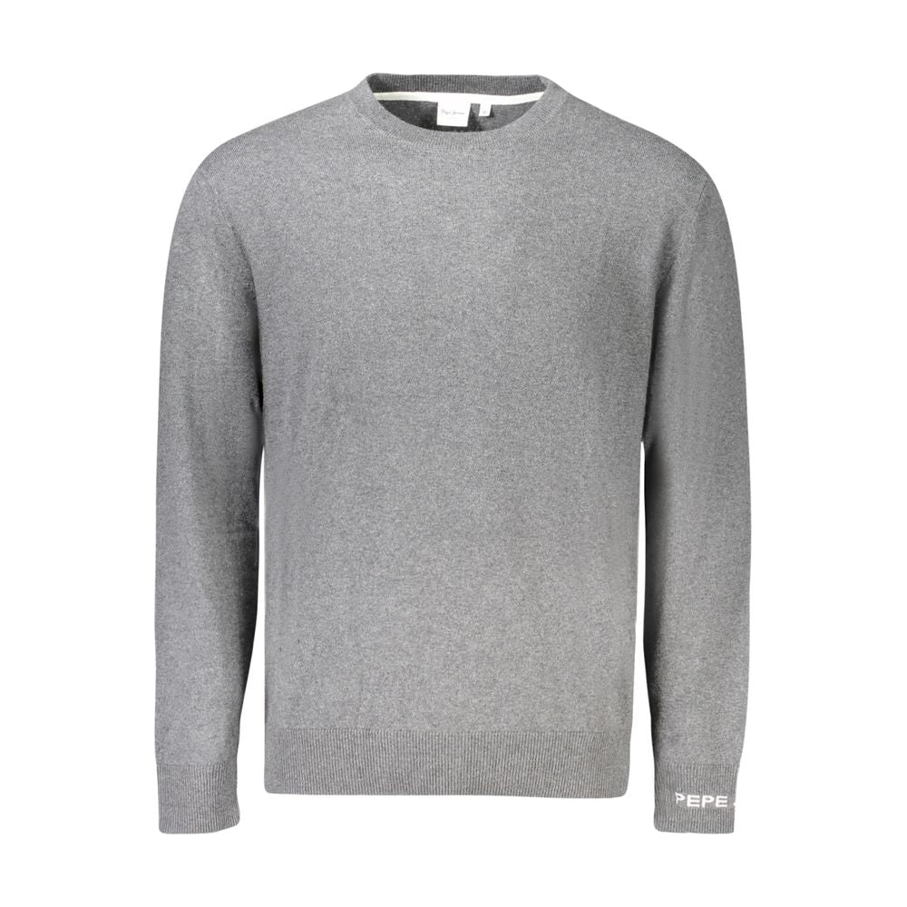 Grigio Cotton Men Sweater - ventzia