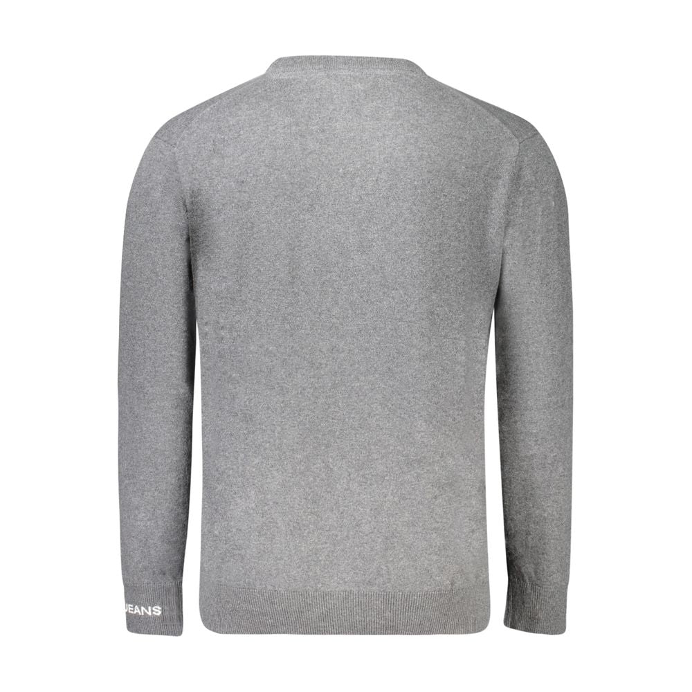 Grigio Cotton Men Sweater - ventzia