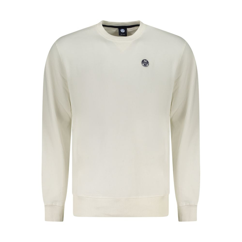 Bianco Cotton Men Sweatshirt - ventzia