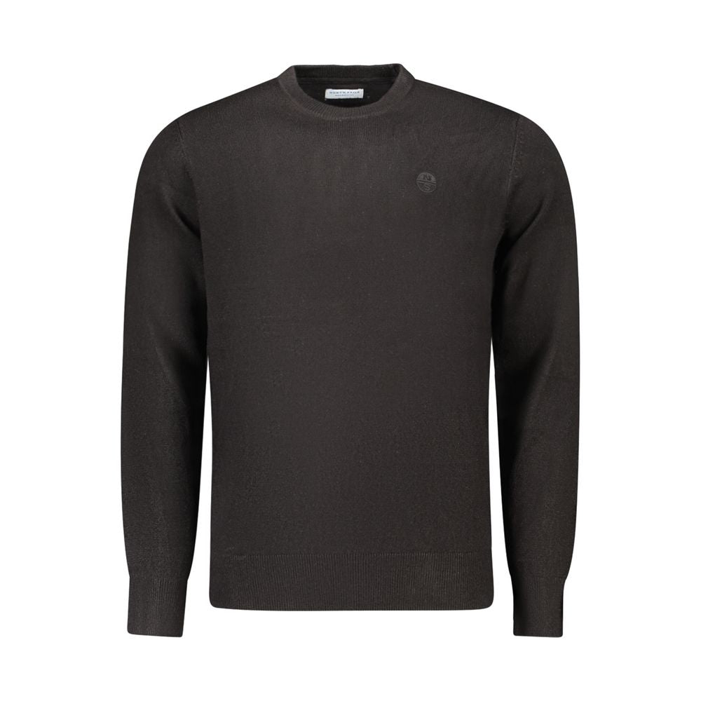 Nero Acrylic Men Sweater - ventzia