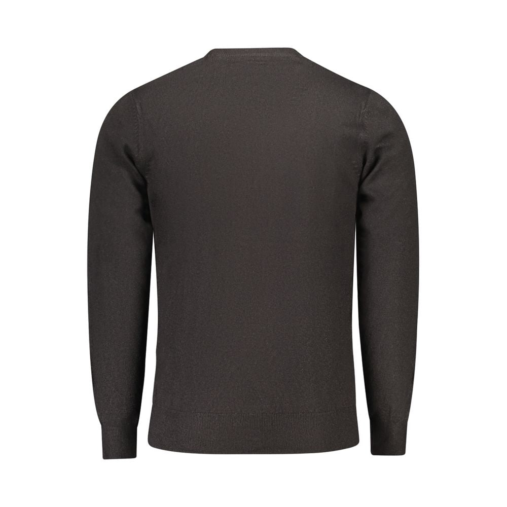 Nero Acrylic Men Sweater - ventzia