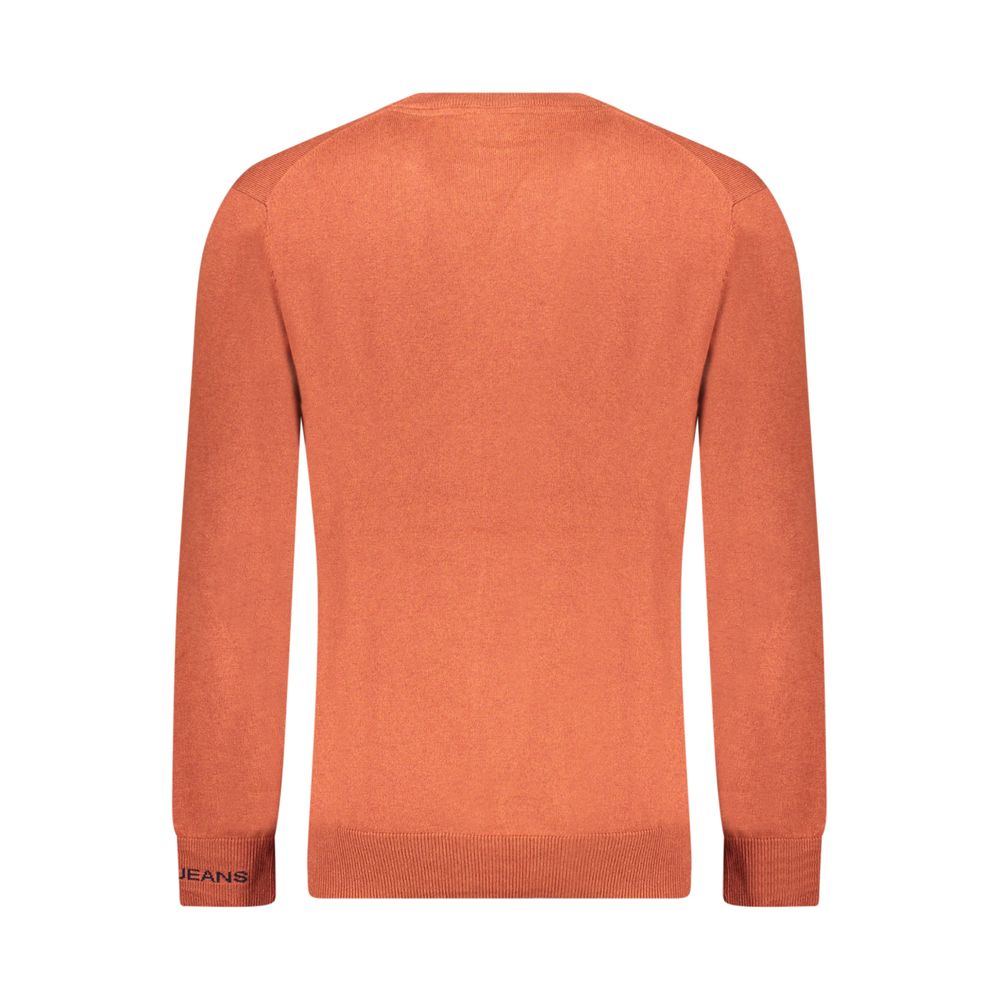 Marrone Cotton Men Sweater - ventzia