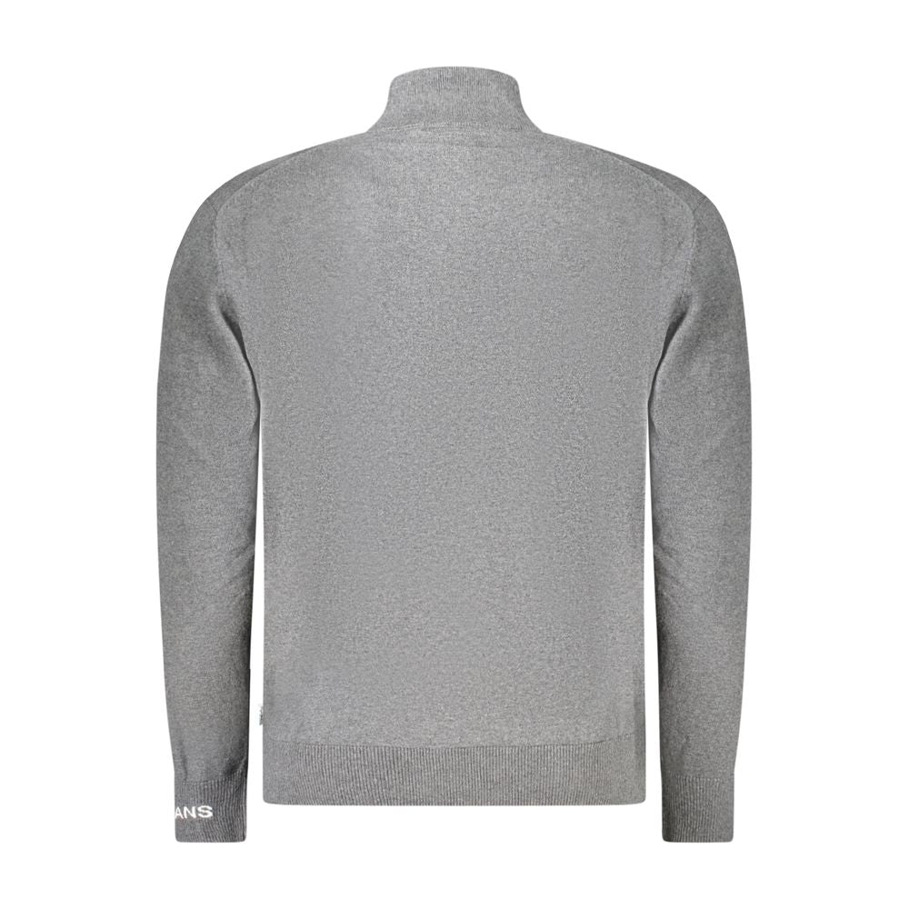Grigio Cotton Men Sweater - ventzia
