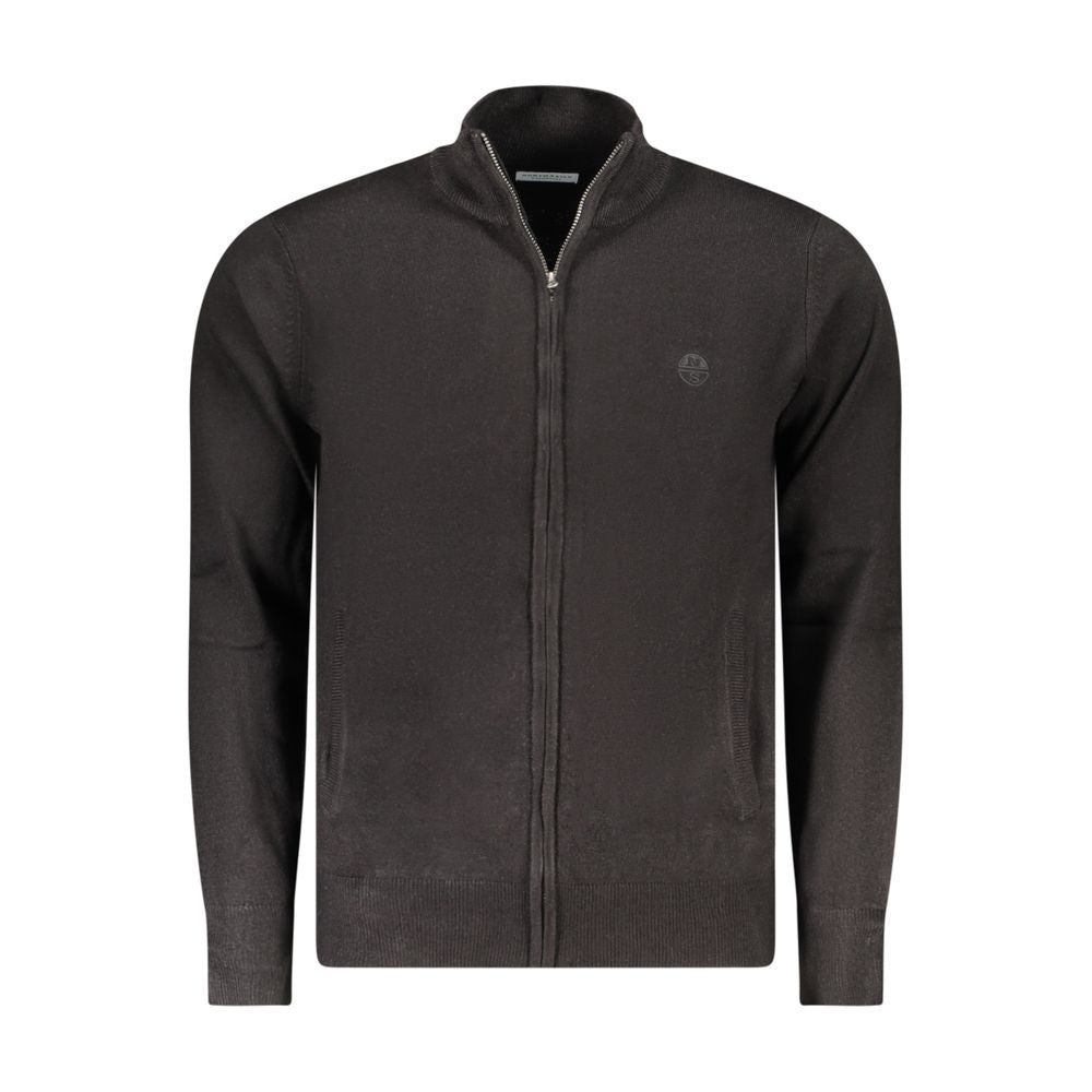 Nero Acrylic Men Cardigan - ventzia