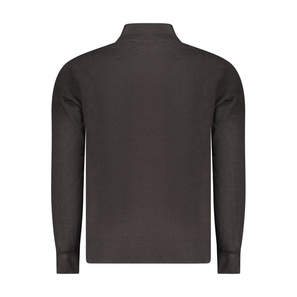 Nero Acrylic Men Cardigan - ventzia