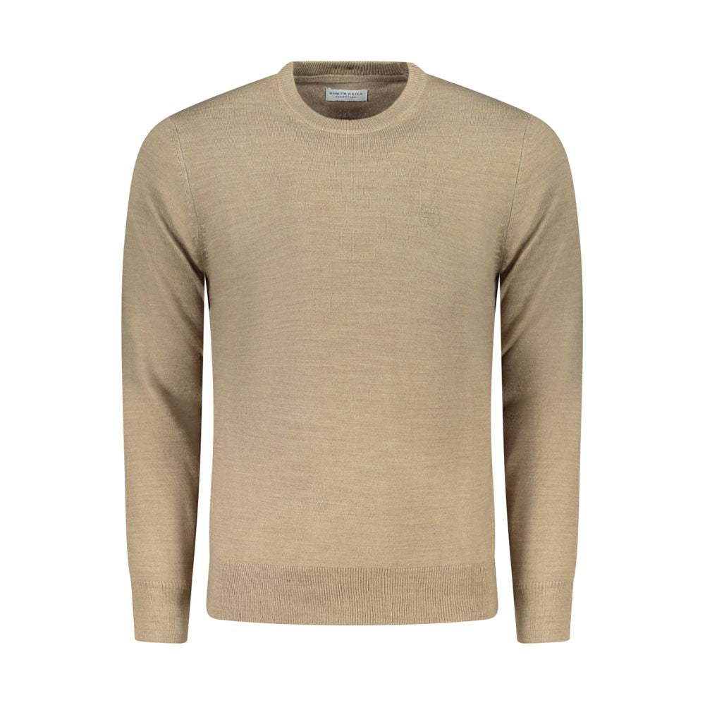 Marrone Acrylic Mens Sweater - ventzia