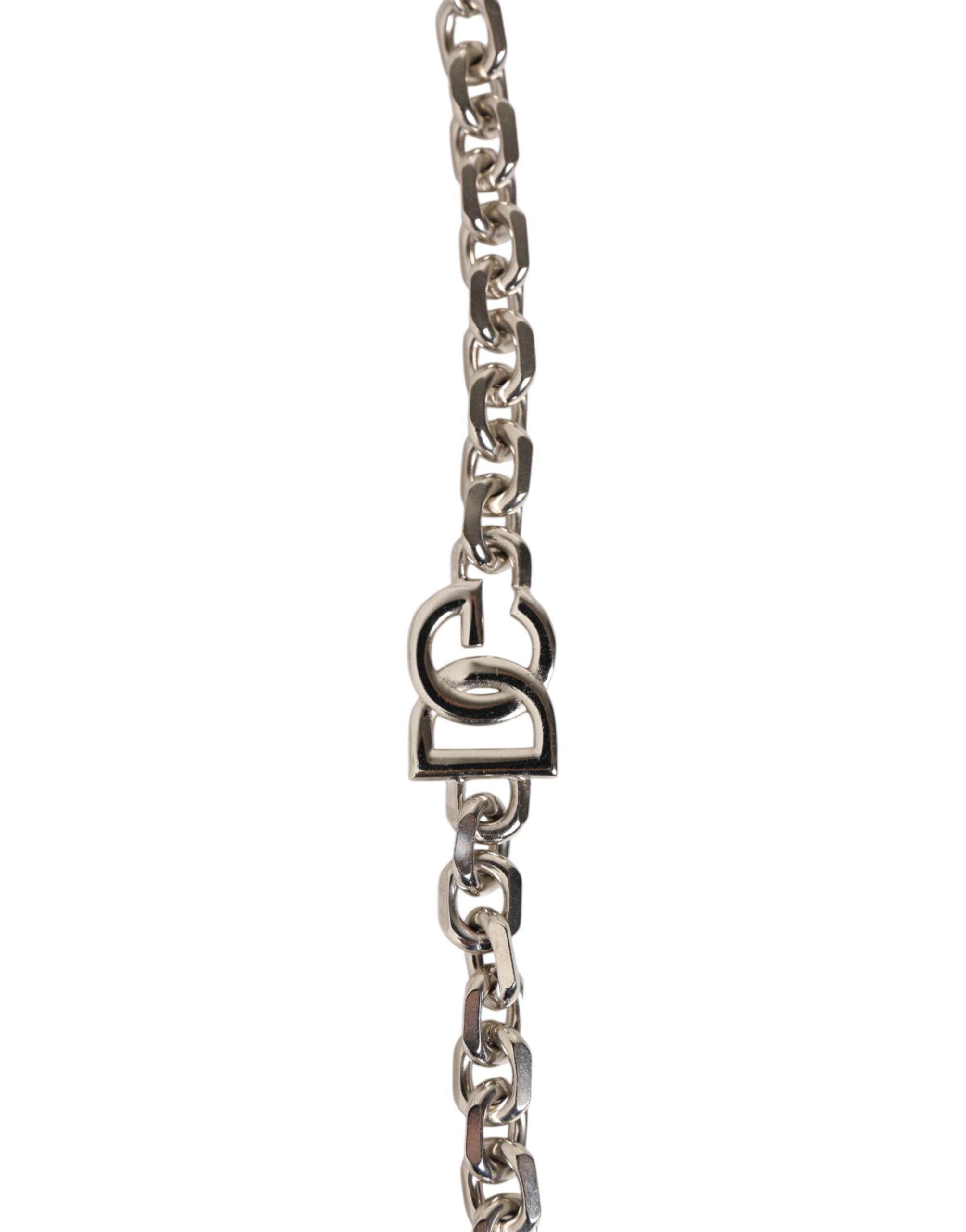 Black Leather Pearl Chain Bag Accessory Shoulder Strap - ventzia