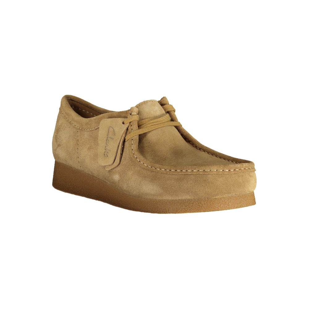 Beige Polyester Sneaker