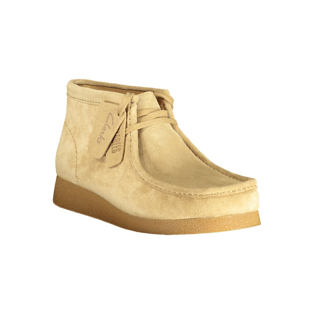 Beige Suede Men Sneaker - ventzia