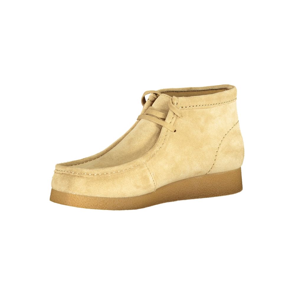 Beige Polyester Sneaker