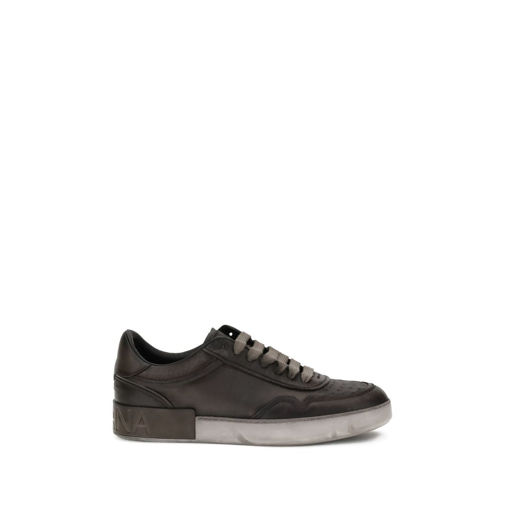 Brown Calf Leather Bos Taurus Low Top Sneakers - ventzia