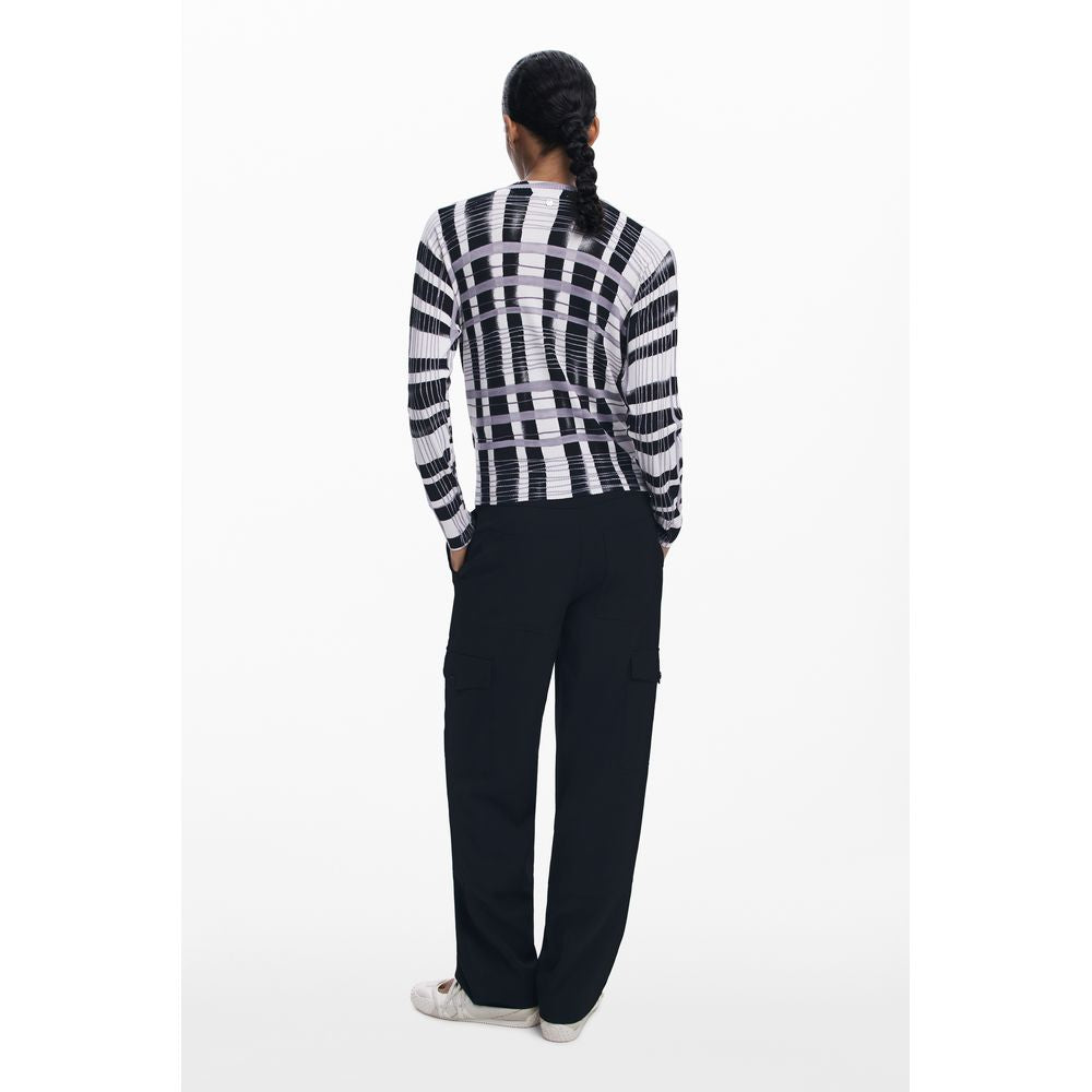 "Bianco Viscosa Womens Sweater" - ventzia