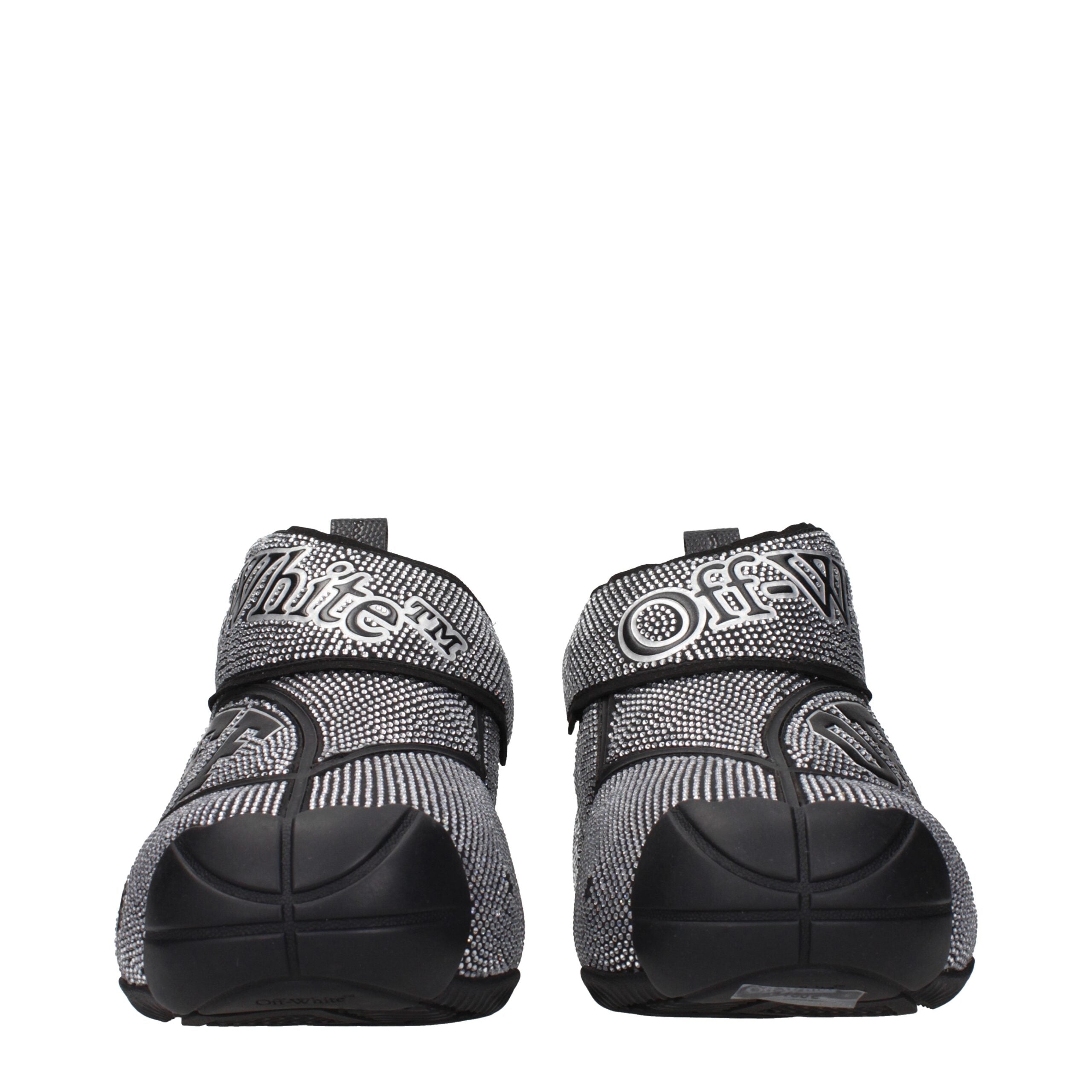Black Cotton Sneakers - ventzia
