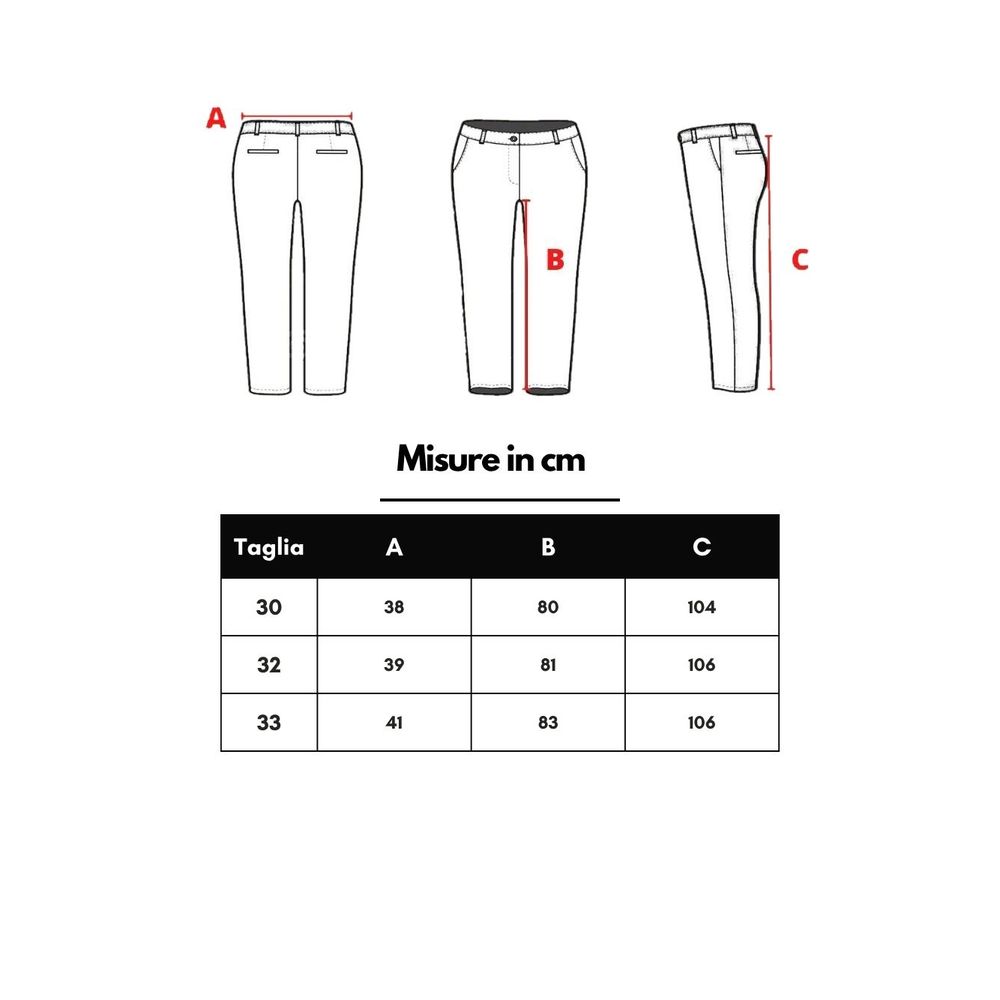 Beige Cotton Casual Pants - ventzia