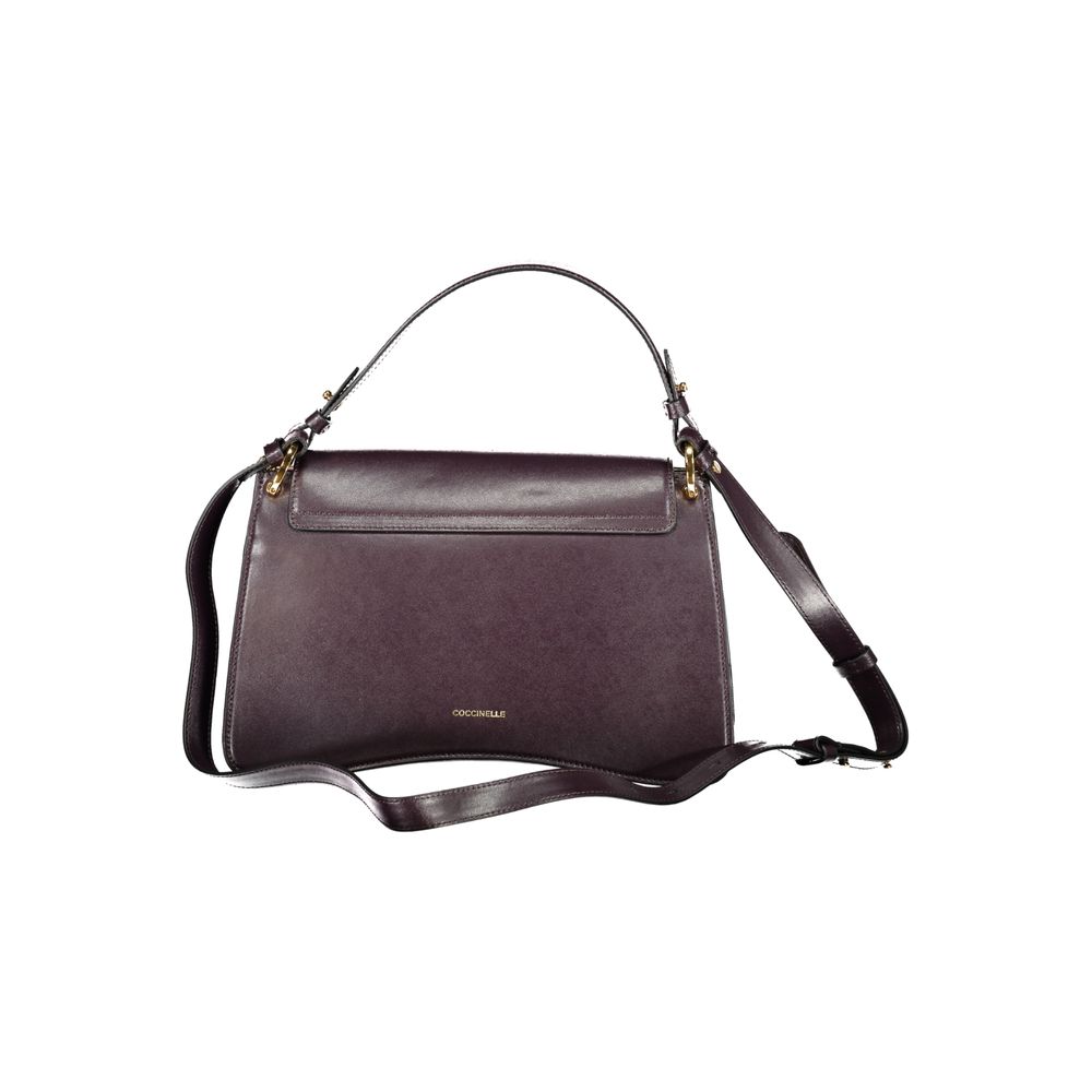 Purple Leather Handbag