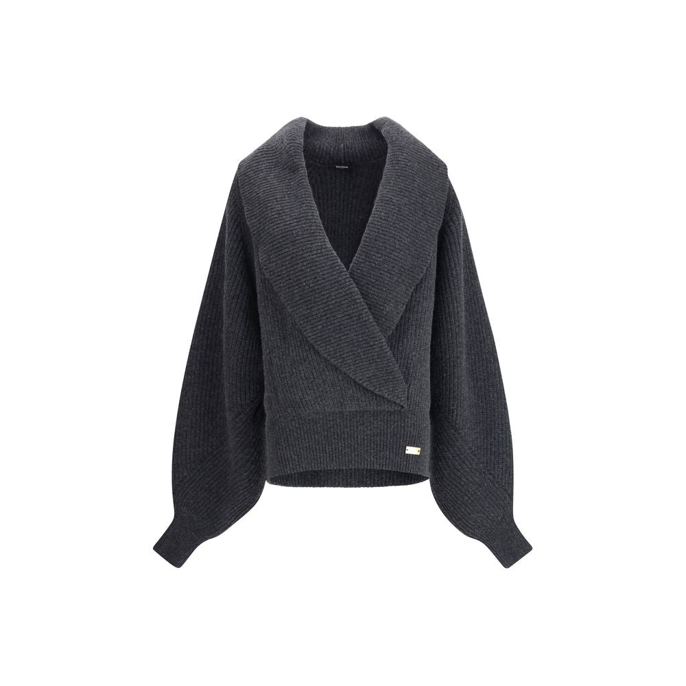 Gray Wool Sweatshirt