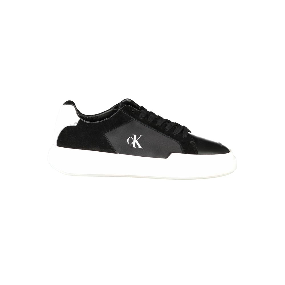 Nero Leather Men Sneaker - ventzia