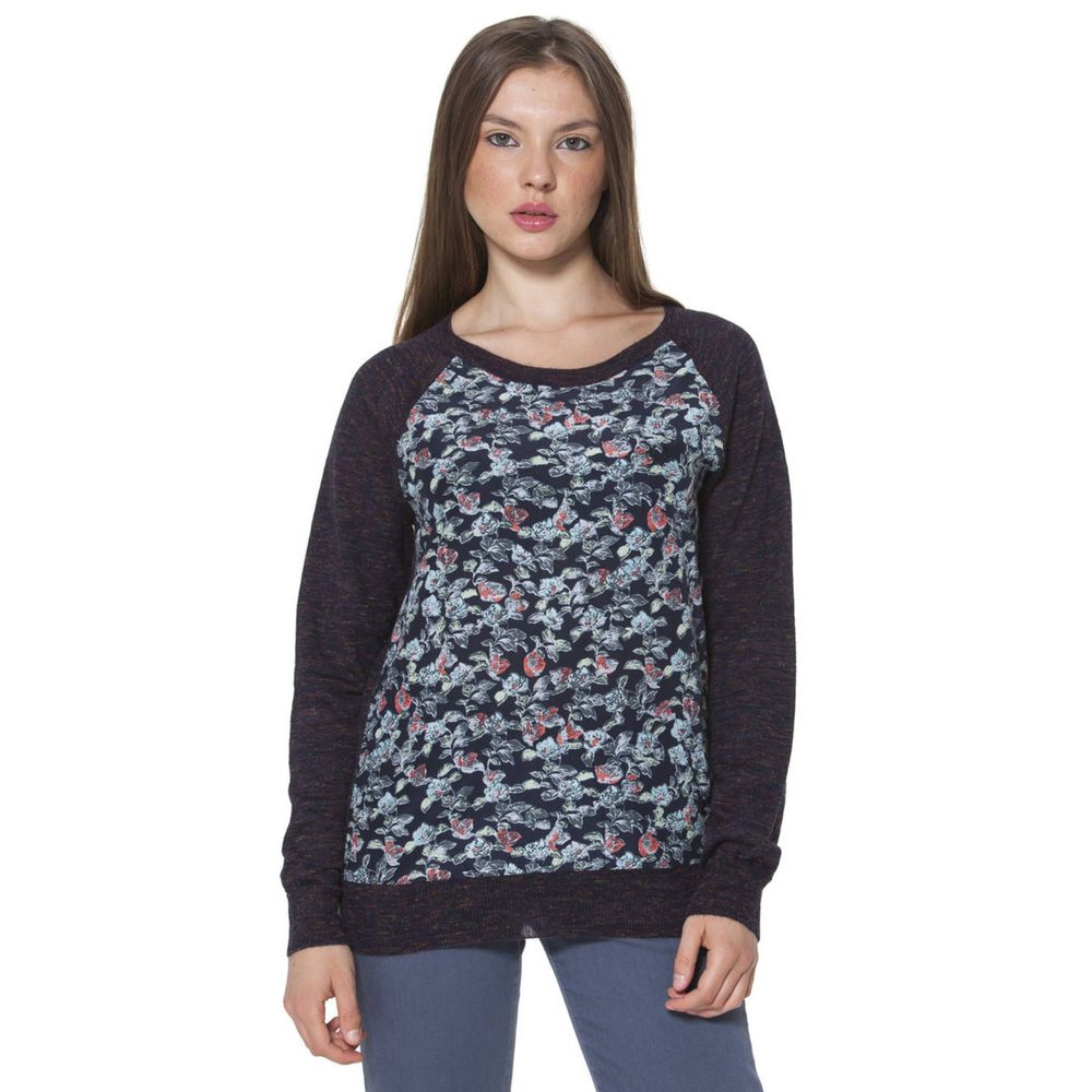 Multicolore Acrylic Women's Sweater