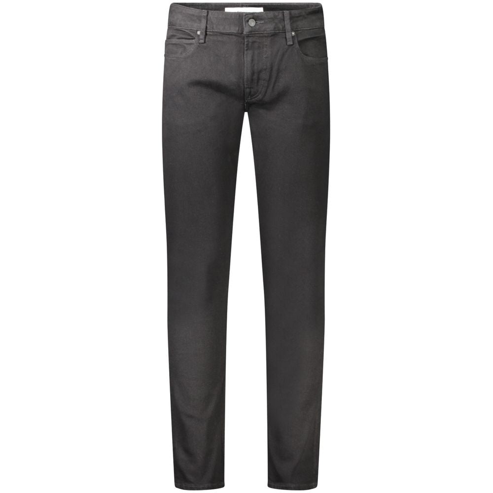 Nero Cotton Men's Skinny Jean - ventzia