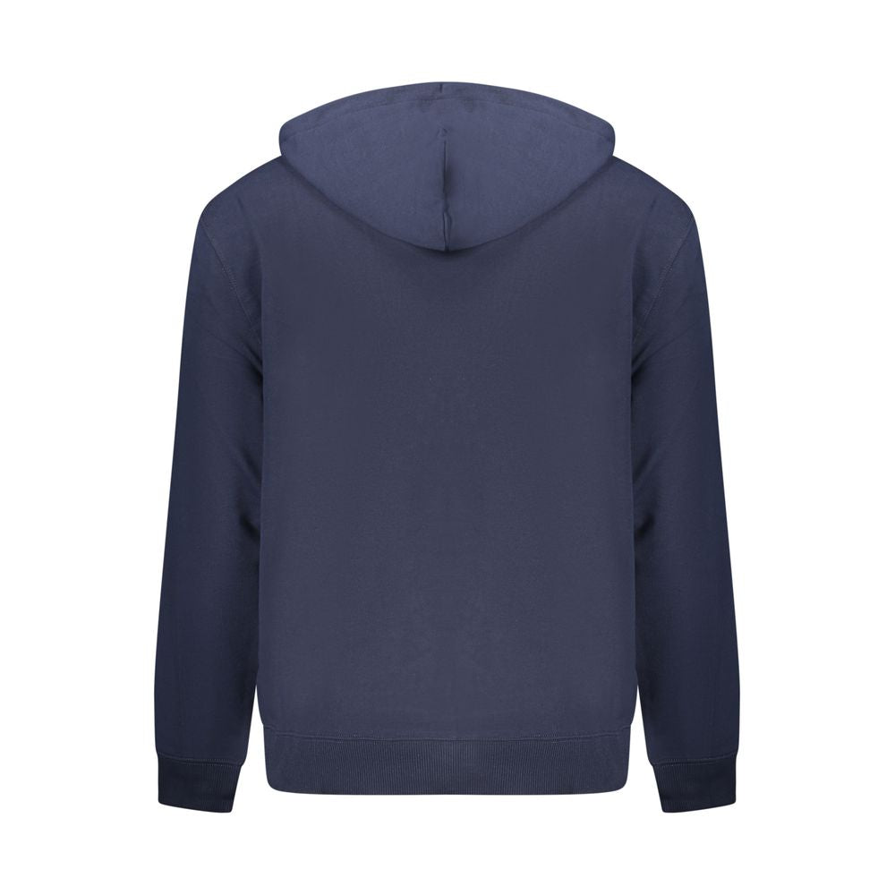 Blu Cotton Men Sweatshirt - ventzia