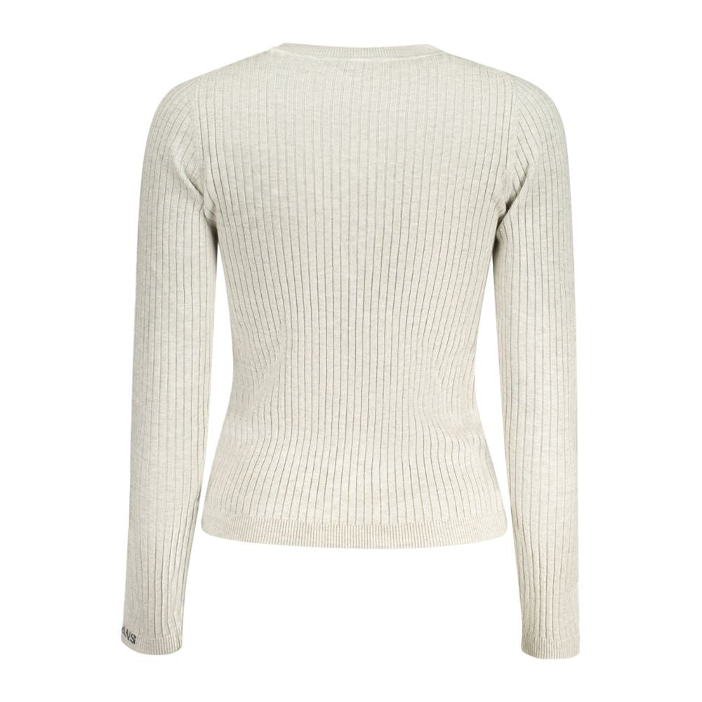 Grigio Cotton Women's Sweater - ventzia