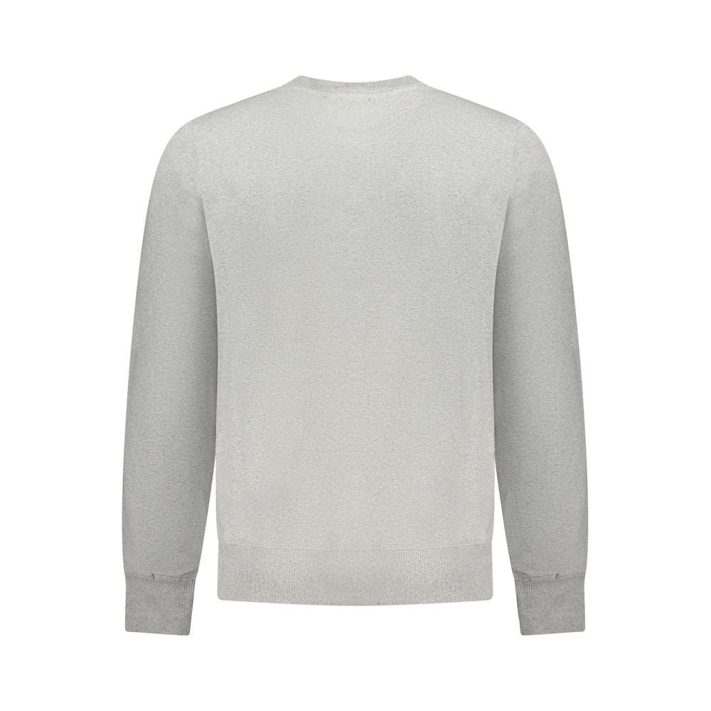Gray Cotton Men's Sweatshirt - ventzia