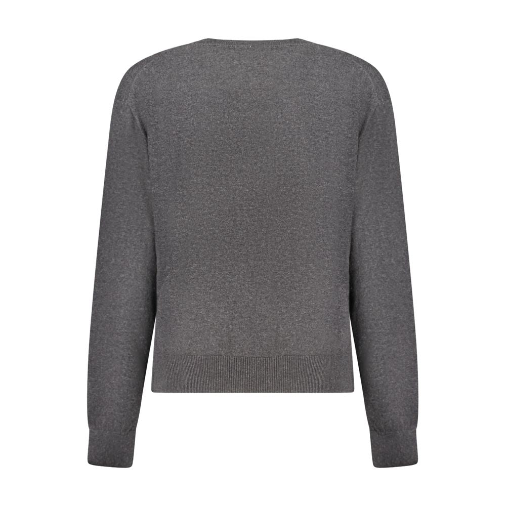 Nero Cotton Women Sweater - ventzia