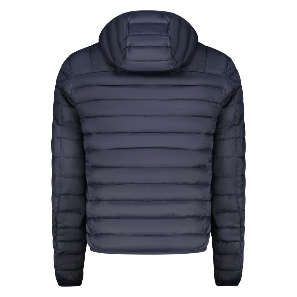 Blu Polyester Men Jacket - ventzia