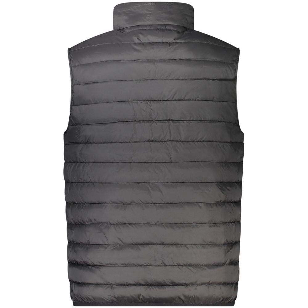 Nero Polyester Men Jacket - ventzia