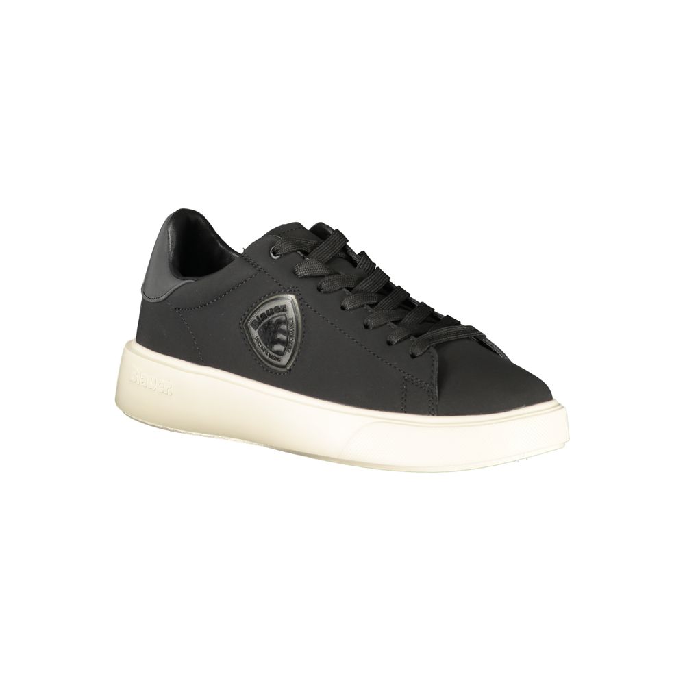 Nero Leather Men Sneaker - ventzia