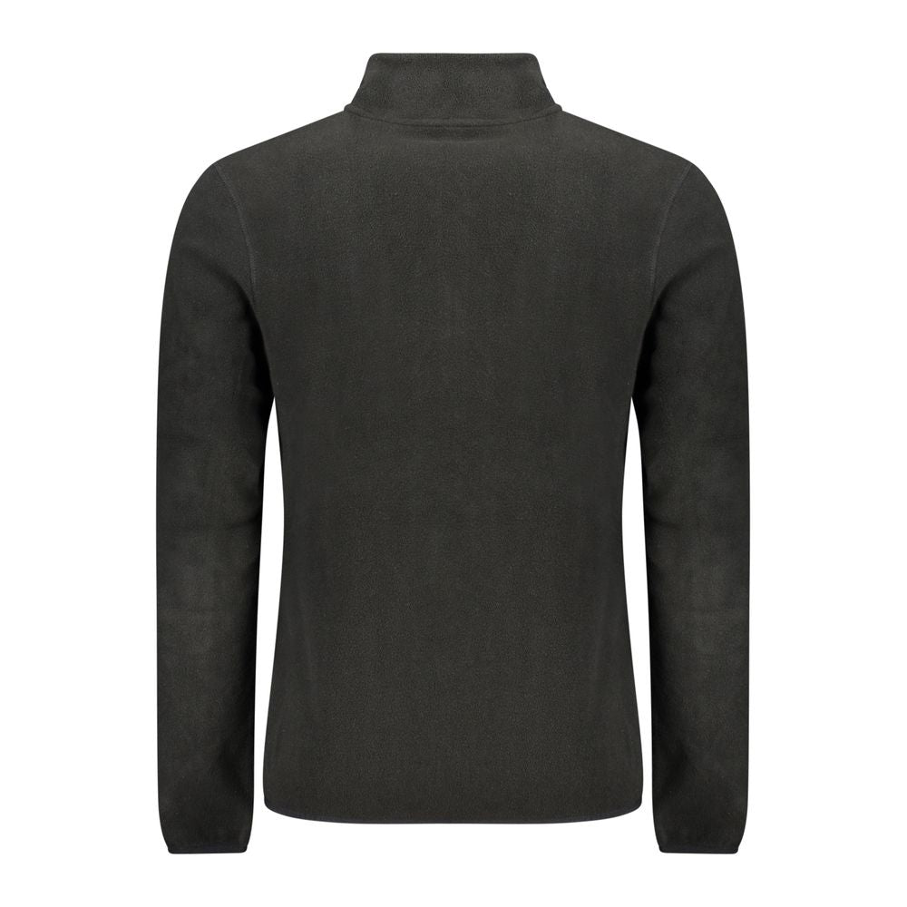 Black Polyester Sweatshirt