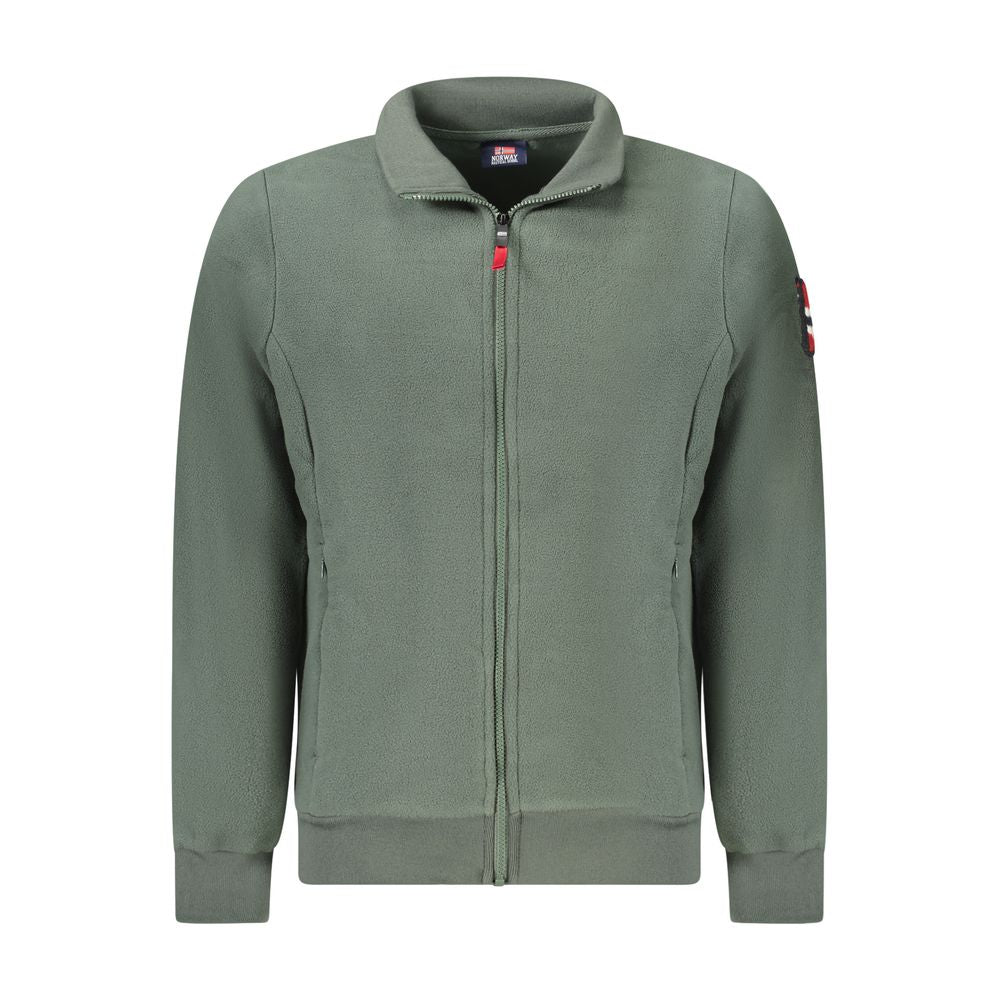 Verde Polyester Men Sweatshirt - ventzia