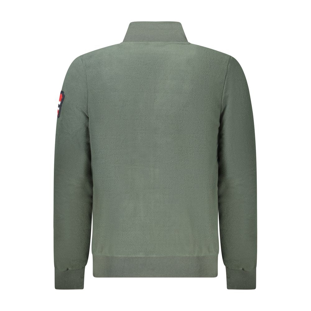 Verde Polyester Men Sweatshirt - ventzia