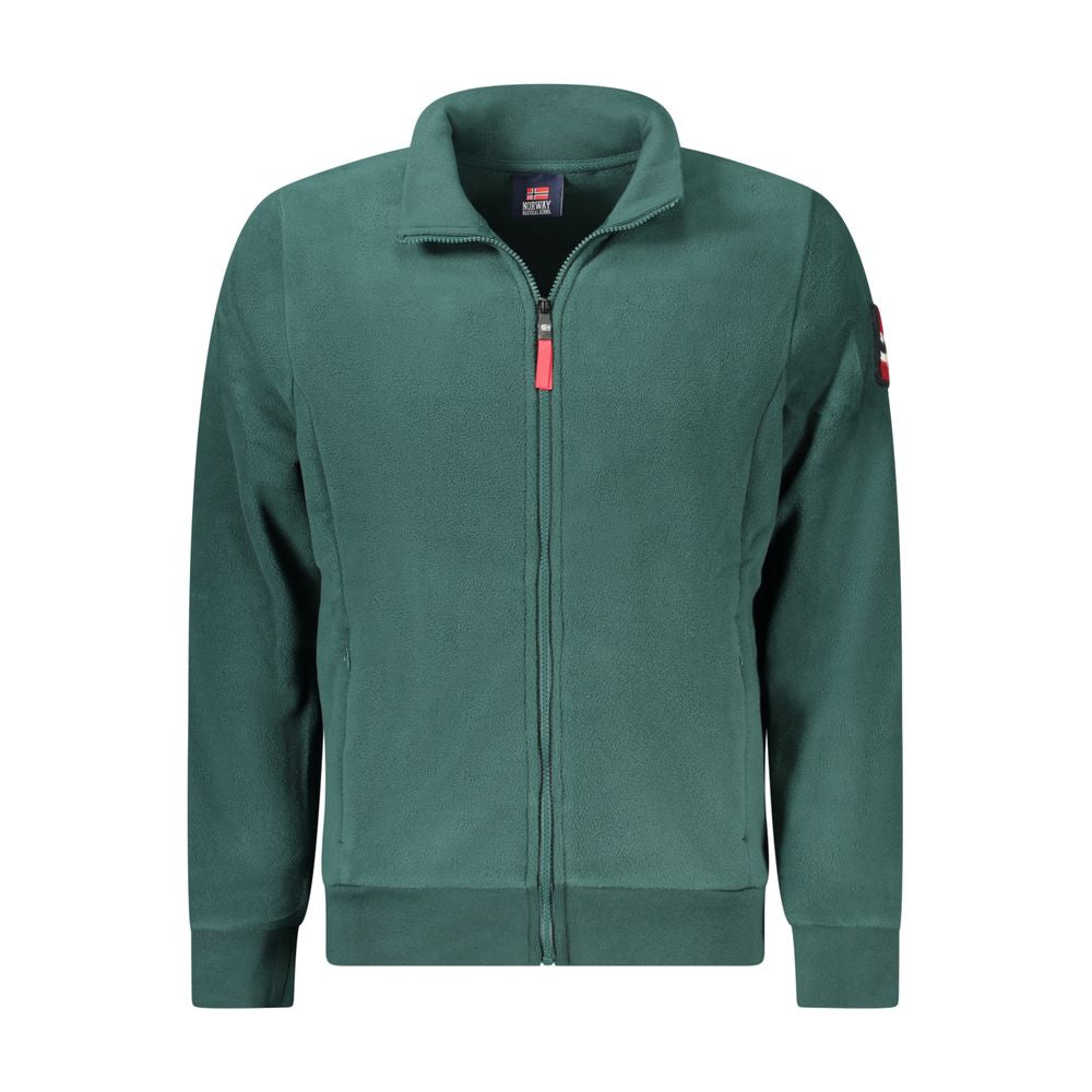 Verde Polyester Men Sweatshirt - ventzia