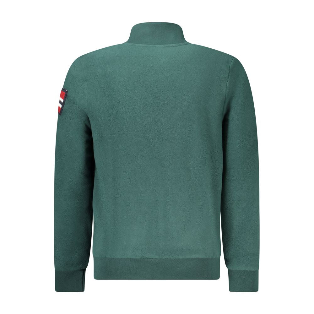 Verde Polyester Men Sweatshirt - ventzia
