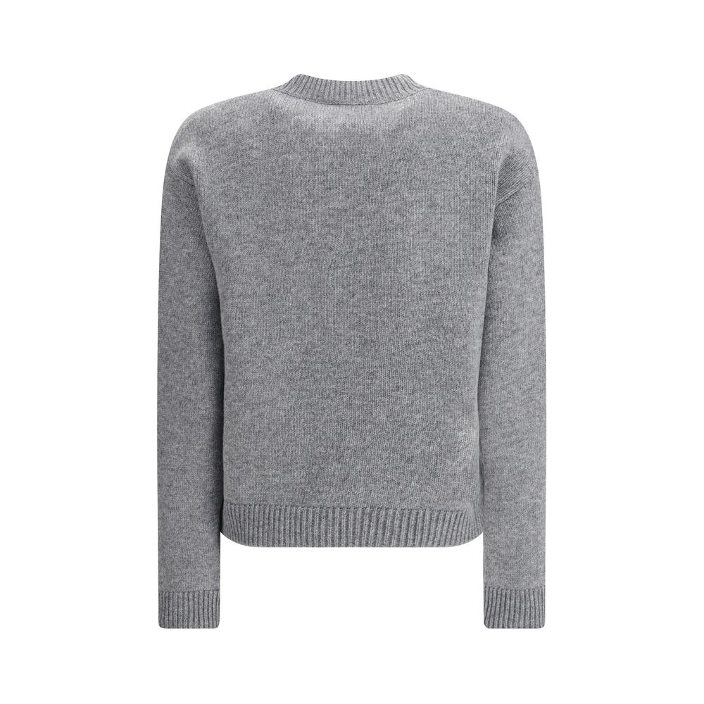 Gray Wool Sweatshirt