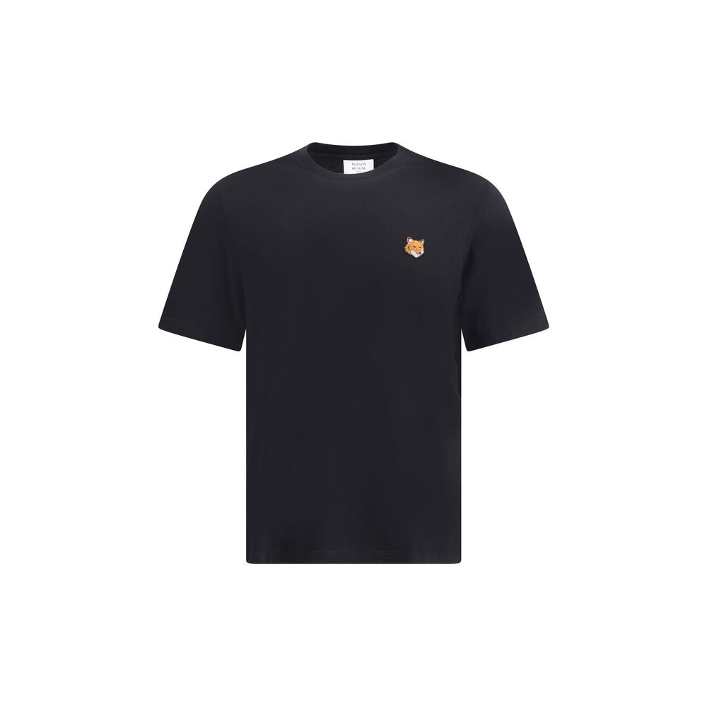 Black Cotton T-Shirt - ventzia