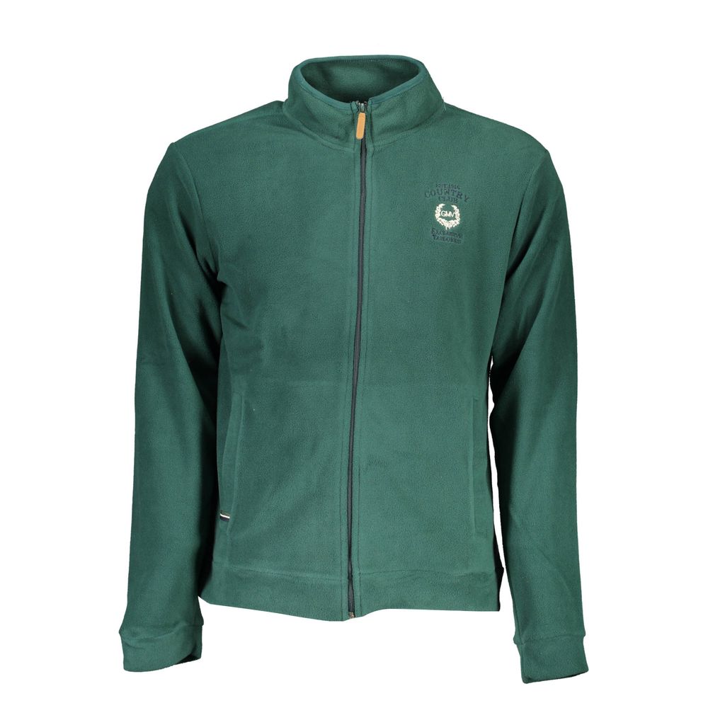 Green Polyester Sweatshirt - ventzia