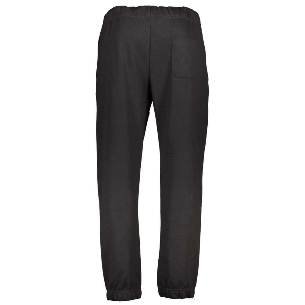 Black Cotton Men's Sweatpant - ventzia
