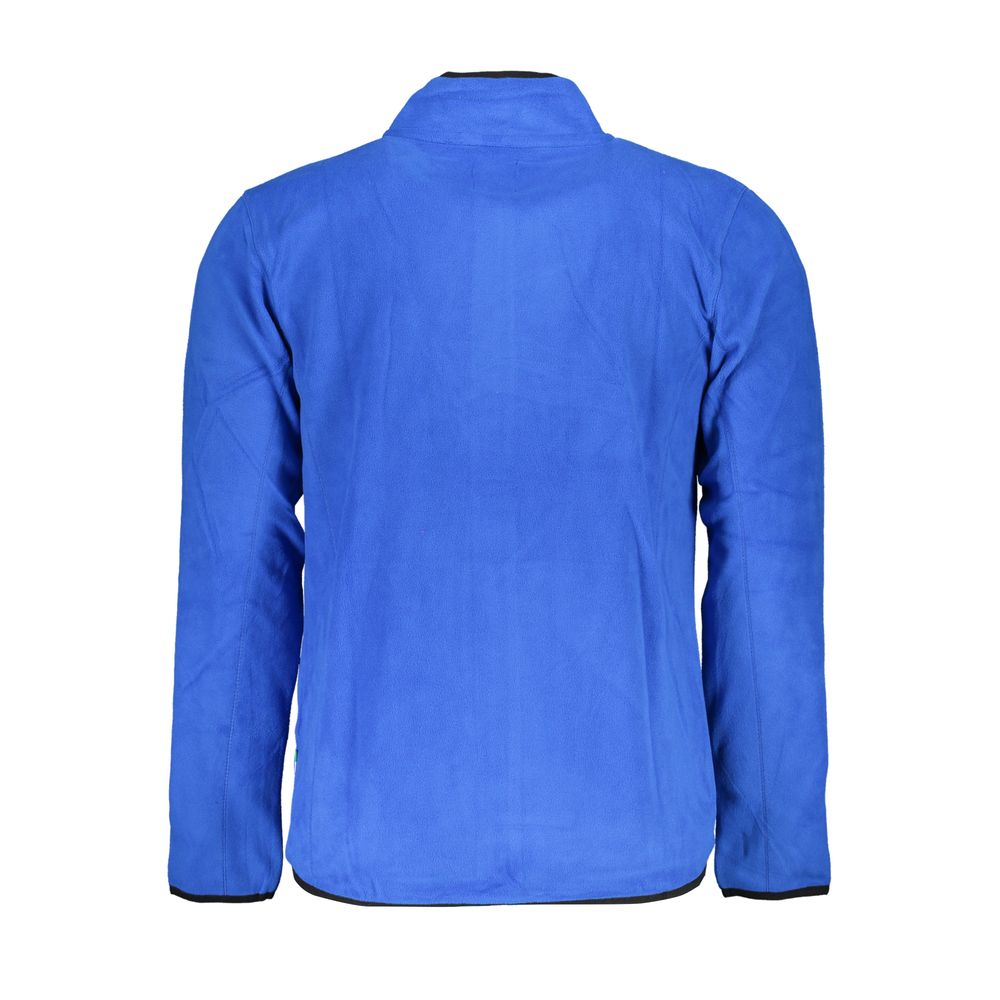Blue Polyester Sweatshirt - ventzia