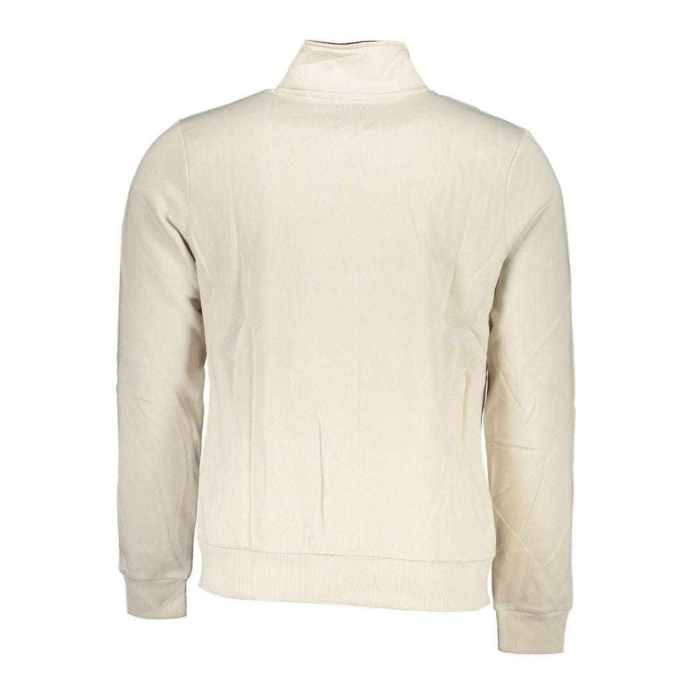 White Cotton Sweatshirt - ventzia